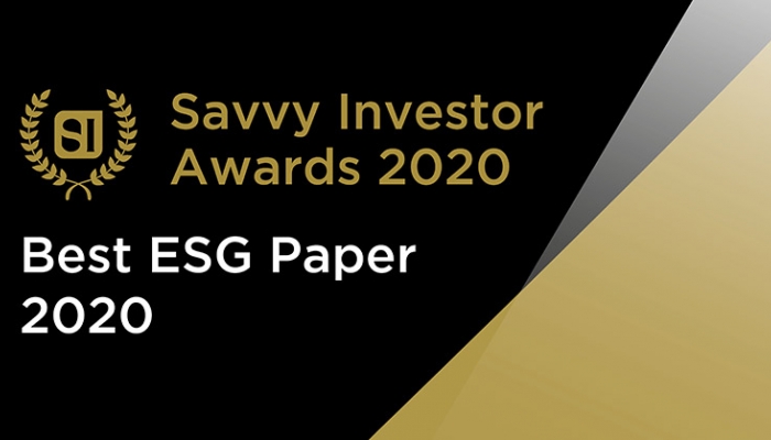 savvy Best ESG Paper 2020