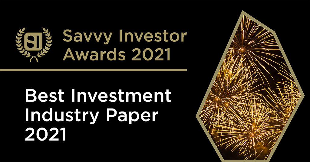 Best Investment Industry Paper 2021