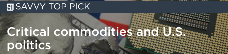 Rare earths, oil markets, and the U.S. midterms