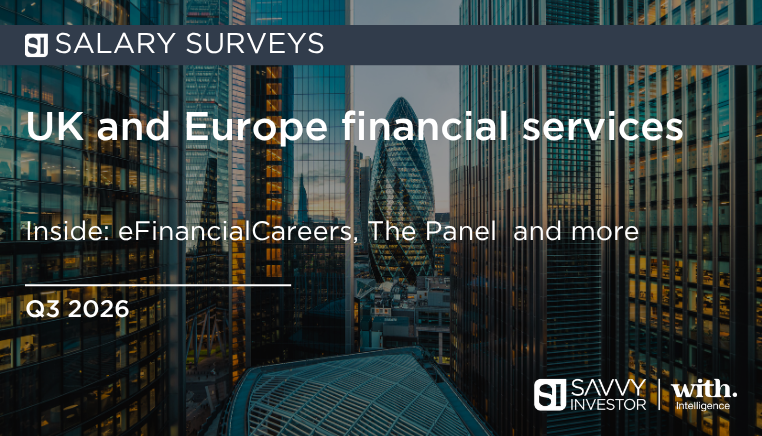 Salaries: Financial services (UK & Europe) – Q3 2026
