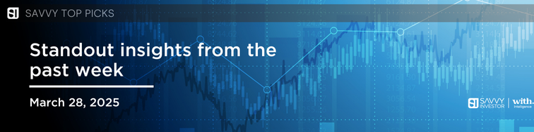 Insights you might have missed 28 March