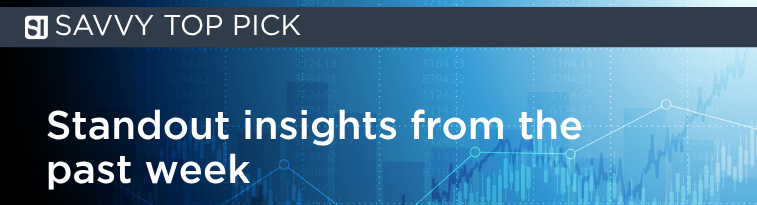 Insights you might have missed last week
