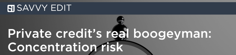 Private Markets Edit: Private credit's real risk