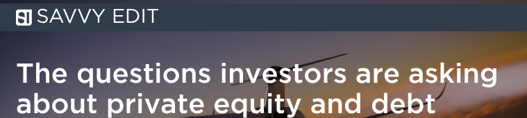 Private markets edit: The intersection of PE and PD