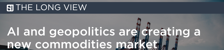 The long view: Commodities and the demand for electricity