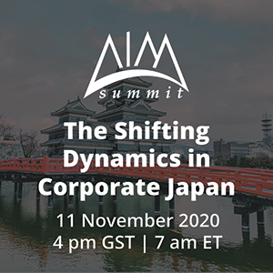 Webinar 11 Nov 2020: The Shifting Dynamics in Corporate Japan