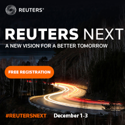 Virtual Event 1-3 Dec 2021: Reuters NEXT
