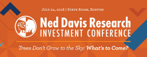 Ned Davis Research Investment Conference (Boston) 24 July 2018