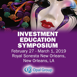 Investment Education Symposium 2019 (New Orleans, LA) 27 Feb-1 Mar