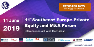 11th Southeast Europe Private Equity and M&A Forum (Bucharest) 14 Jun 2019