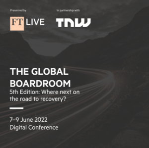 Virtual Event 7-9 Jun 2022: The Global Boardroom 
