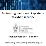 Protecting Members: Key steps to cyber security (London) 10 Nov 2017