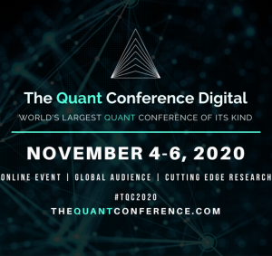 Virtual Event 4-6 Nov 2020: The Quant Conference