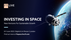 Hybrid Event 8-9 Jun 2022: Investing in Space (London & Online) 