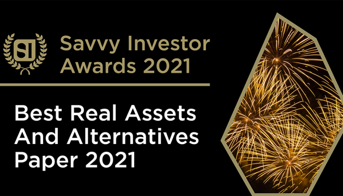 Best Real Assets and Alternatives Paper 2021