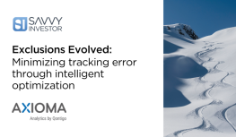  Exclusions Evolved: Minimizing tracking error through intelligent optimization Image