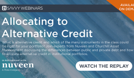 Webinar: Allocating to Alternative Credit (Nuveen, 2022) Image