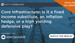 Webinar: Core Infrastructure (Macquarie, 2021) Image