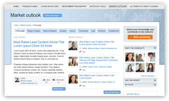 Personalise your feed by subscribing to the Institutional Investment topics you're interested in