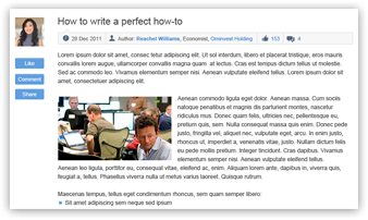 Publish original content or link to your existing content to promote your company on Savvy Investor